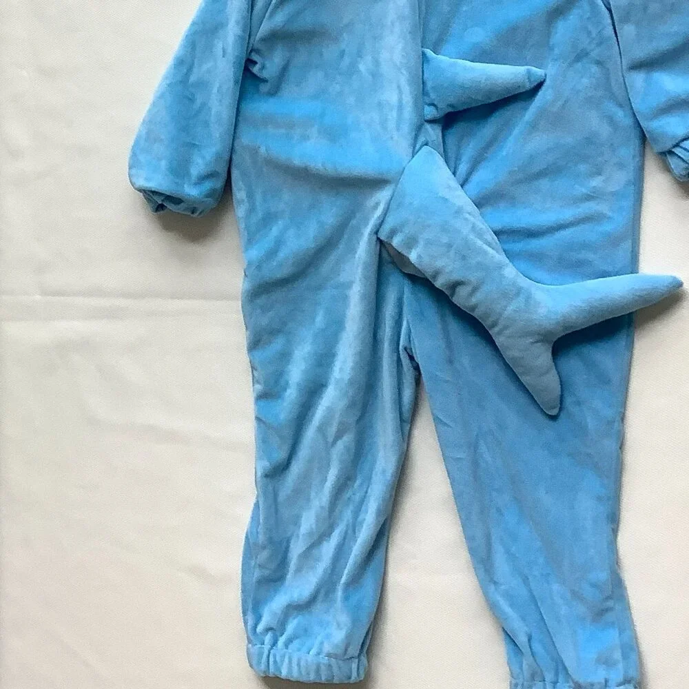 Infant 18 / 24 Mo Whale One Piece Costume Blue